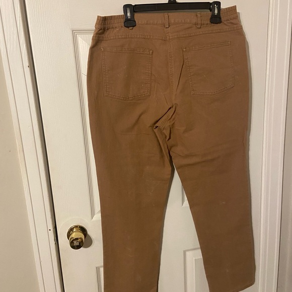 Ruby Rd. Tan Jeans size 14 - Picture 4 of 6